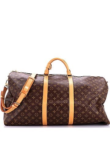 Louis Vuitton Keepall Bandouliere Bag Monogram Canvas 60 (view 1)