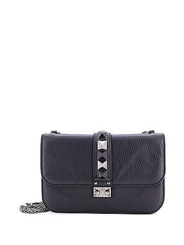 Valentino Garavani Glam Lock Shoulder Bag Leather Medium (view 1)