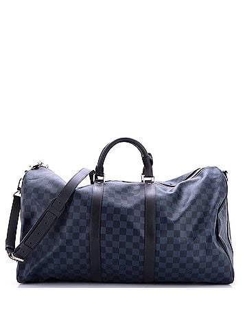 Louis Vuitton Keepall Bandouliere Bag Damier Cobalt 55 (view 1)