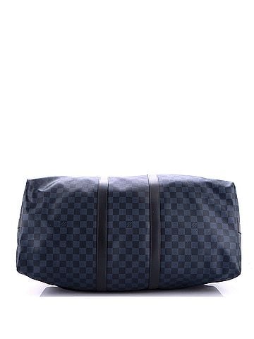 Louis Vuitton Keepall Bandouliere Bag Damier Cobalt 55 (view 2)