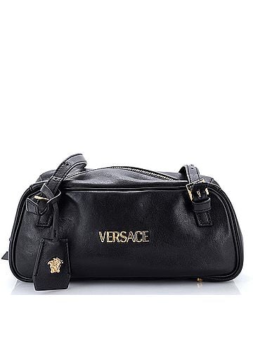 Versace Tag Bowling Bag Leather Large (view 1)