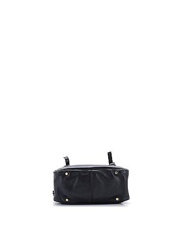 Versace Tag Bowling Bag Leather Large (view 2)