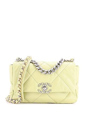 Chanel 19 Flap Bag Quilted Leather Medium (view 1)