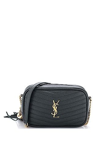 Saint Laurent Lou Camera Bag Matelasse Chevron Leather Mini (view 1)