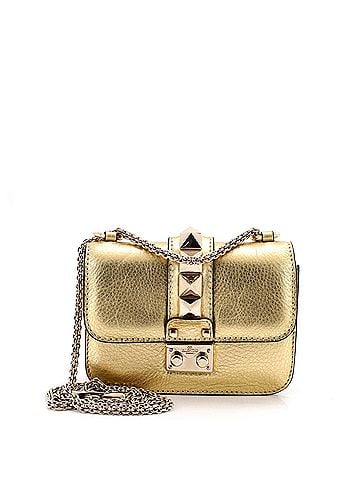 Valentino Garavani Glam Lock Shoulder Bag Leather Mini (view 1)