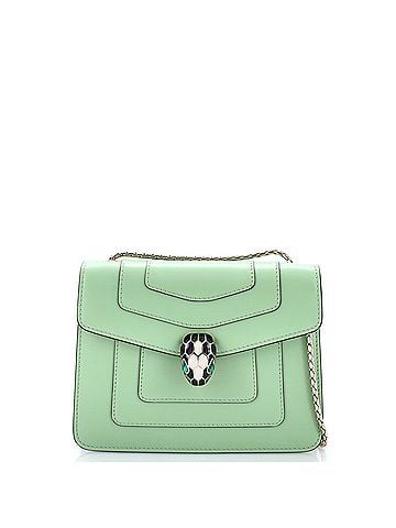 Bvlgari Serpenti Forever Square Shoulder Bag Leather Small (view 1)