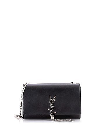 Saint Laurent Classic Monogram Tassel Crossbody Bag Leather Medium (view 1)