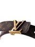 Louis Vuitton 100% Coatead Canvas Brown LV Initiales Belt Monogram Canvas Thin One size - photo 4
