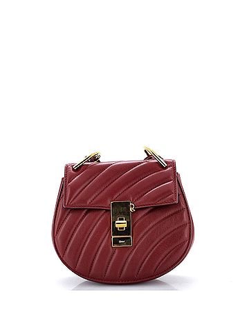 Chloé Drew Bijou Crossbody Bag Quilted Leather Mini (view 1)