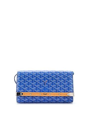 Goyard Monte Carlo Clutch with Strap Coated Canvas PM (view 1)