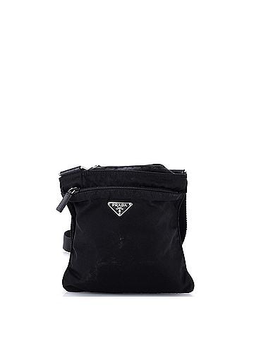 Prada Flat Messenger Bag Tessuto Small (view 1)