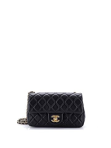 Chanel Pearl Crush Flap Bag Quilted Lambskin Mini (view 1)
