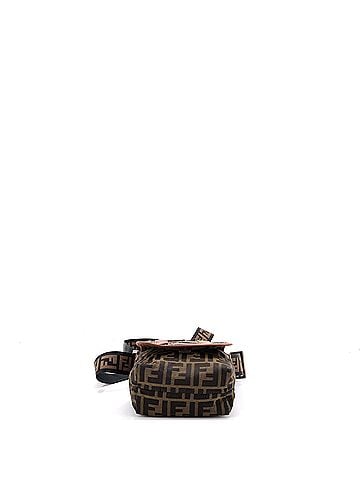 Fendi Vintage FF Flap Messenger Bag Zucca Canvas Mini (view 2)