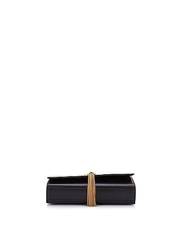 Saint Laurent Classic Monogram Tassel Crossbody Bag Leather Medium (view 2)