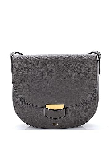 Céline Trotteur Crossbody Bag Grainy Leather Medium (view 1)