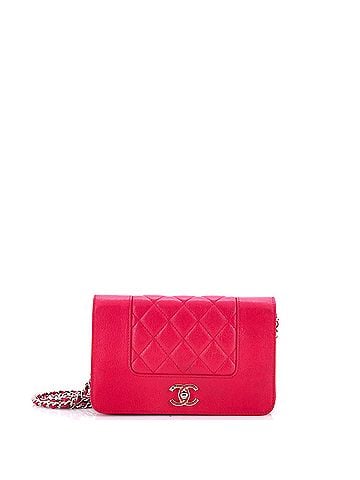Chanel Mademoiselle Vintage Wallet on Chain Quilted Sheepskin (view 1)