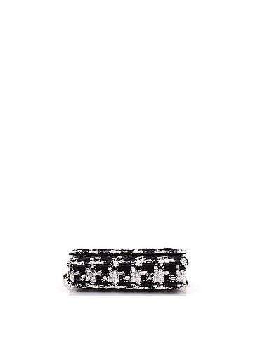 Chanel Wallet on Chain Quilted Houndstooth Tweed and Ribbon (view 2)
