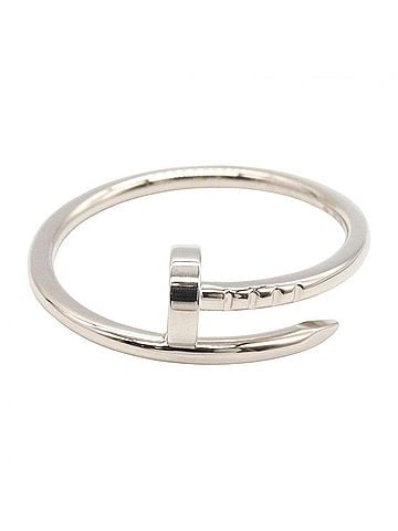 Cartier Cartier Juste un Clou Ring SM - Ring/Finger Jewelry 18KWG (White Gold) Men's/Women's Silver Tone (view 2)