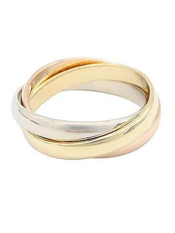Cartier Cartier Trinity Ring - Ring/Finger Jewelry 18K (Yellow Gold), 18KWG (White 18KPG (Pink Gold) Women's Gold Tones, Silver Tones (view 2)