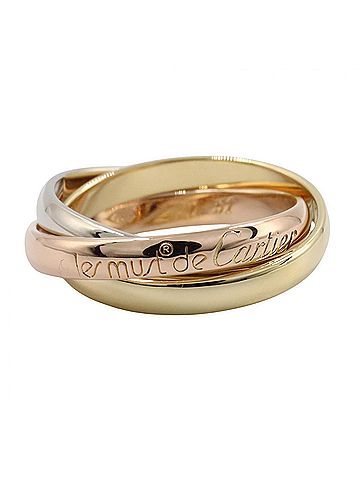 Cartier Cartier Trinity Ring - Ring/Finger Jewelry 18K (Yellow Gold), 18KWG (White 18KPG (Pink Gold) Women's Gold Tones, Silver Tones (view 1)