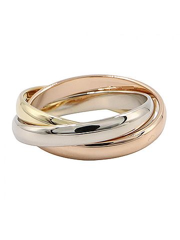 Cartier Cartier Trinity Ring - Ring/Finger Jewelry 18K (Yellow Gold), 18KWG (White 18KPG (Pink Gold) Women's Gold Tones, Silver Tones (view 2)