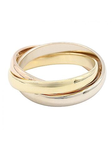 Cartier Cartier Trinity Ring - Ring/Finger Jewelry 18K (Yellow Gold), 18KWG (White 18KPG (Pink Gold) Women's Gold Tones, Silver Tones (view 2)
