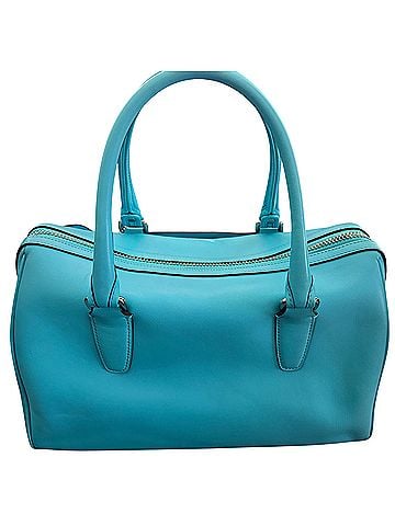 Coach Robin/Chalk Leather Satchel (view 2)