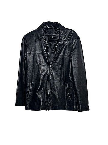 Nicole Miller Leather Jacket (view 1)