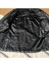 Nicole Miller 100% Leather 100% Acetate Black Leather Jacket Size M - photo 11