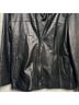 Nicole Miller 100% Leather 100% Acetate Black Leather Jacket Size M - photo 4