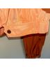 Sandro 100% Polyester Orange Track Pants Size 8 - photo 7