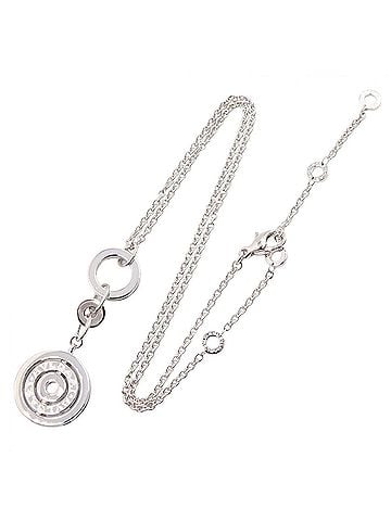 Bvlgari Bulgari BVLGARI Astrale Necklace, 18KWG (White Gold), Women's, Silver Tone (view 2)