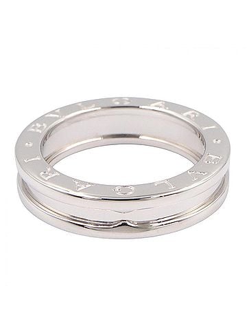 Bvlgari Bvlgari Bulgari B-zero1 Ring, 1-band ring, 18KWG (white gold), women's, silver-toned, 346566 (view 2)