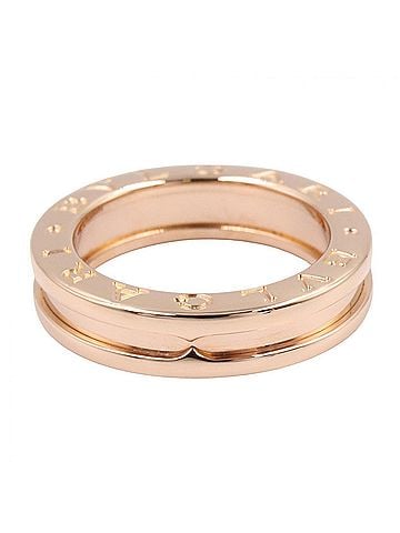 Bvlgari BVLGARI B-zero1 Ring, 1-band ring, 18KPG (pink gold), women's, gold tone, 336003 (view 2)