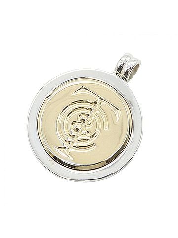 Tiffany & Co. Tiffany &amp; Co. Pendant Top, Sterling Silver 925, 18K Yellow Gold, Gold Tone, Men's Women's. (view 1)