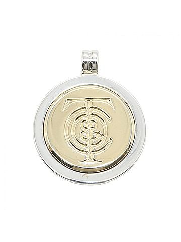 Tiffany & Co. Tiffany &amp; Co. Pendant Top, Sterling Silver 925, 18K Yellow Gold, Gold Tone, Men's Women's. (view 2)