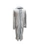 Nic + Zoe Solid Gray Trenchcoat Size S - photo 2