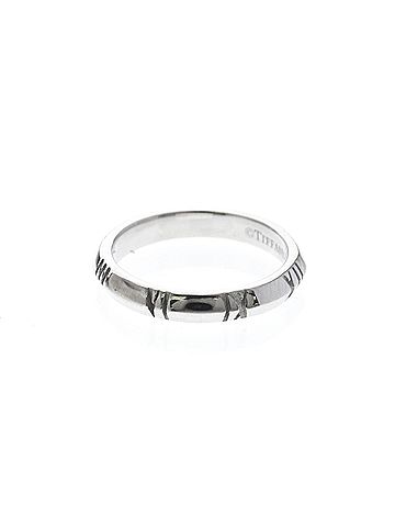 Tiffany & Co. Tiffany Atlas Ring White Gold (18K) Fashion No Stone Band Ring Silver (view 2)