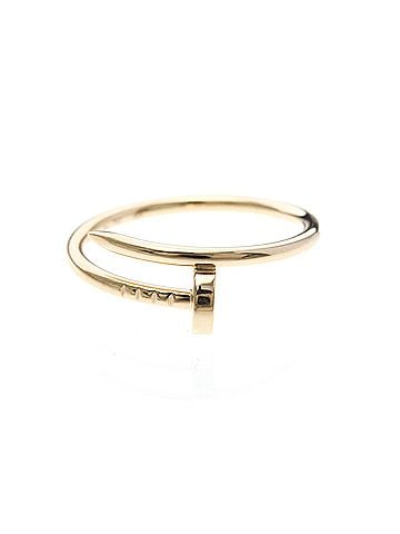 Cartier Cartier Juste Un Clou Ring Pink Gold (18K) Fashion No Stone Band Ring Pink Gold (view 1)