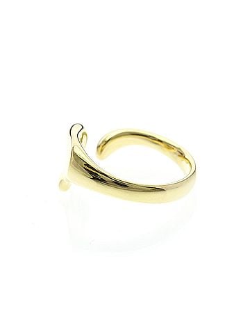 Tiffany & Co. Tiffany Full Heart Ring Yellow Gold (18K) Fashion No Stone Band Ring Gold (view 2)
