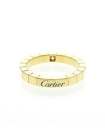 Cartier Cartier Lanieres Yellow Gold (18K) Fashion Diamond Band Ring Gold (view 2)