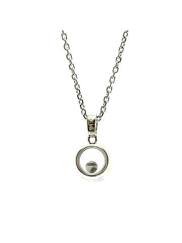Chopard Chopard Happy Diamonds Necklace 79A017 White Gold (18K) Diamond Men,Women Fashion Pendant Necklace (Silver) (view 2)