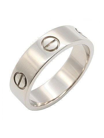 Cartier Cartier Love Ring, 18K White Gold (18KWG), Silver Tone, B4084700 (Men's/Women's) (view 1)