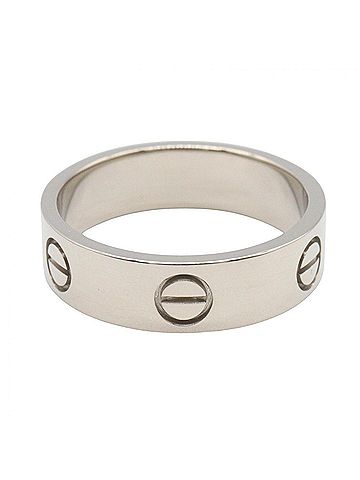 Cartier Cartier Love Ring, 18K White Gold (18KWG), Silver Tone, B4084700 (Men's/Women's) (view 2)