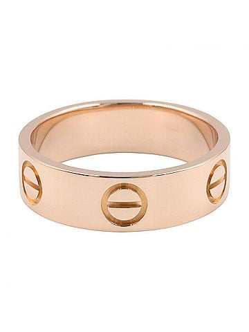 Cartier Cartier Love Ring, 18K Pink Gold (PG), Women's, Tone, B4084800 (view 2)