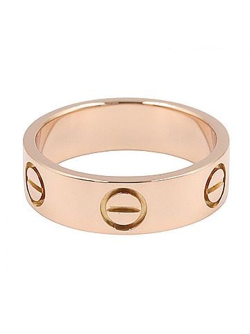 Cartier Cartier Love Ring, 18K Pink Gold (PG), Women's, Tone, B4084800 (view 2)
