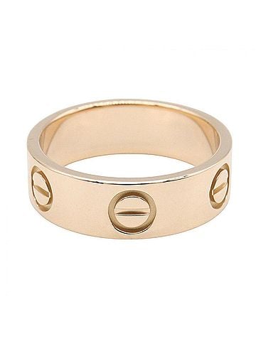 Cartier Cartier Love Ring, 18K Pink Gold (PG), Women's, Tone, B4084800 (view 2)