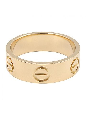 Cartier Cartier Love Ring, 18K (Yellow Gold), Women's Gold Tone, B4084600 (view 2)