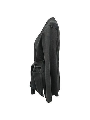 Stella McCartney Stella McCartney Jacket with Belt in Black Viscose (view 2)
