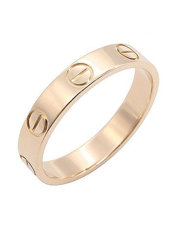 Cartier Cartier Mini Love Ring, 18K Pink Gold (PG), Women's Tone, B4085200 (view 1)